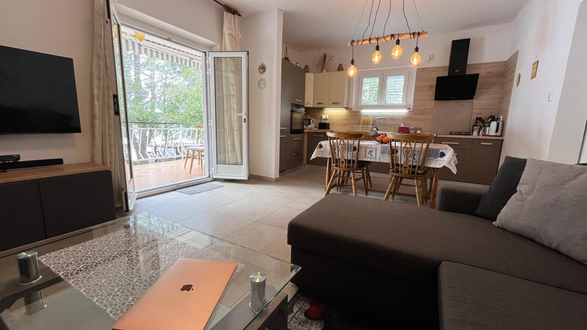 Sidus Maris, Spacious Seaside Apartment With Free Parking Martinscica  Luaran gambar